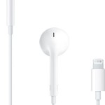 Apple EarPods (2024) Earbuds Handsfree Ακουστικά με Βύσμα Lightning Λευκό