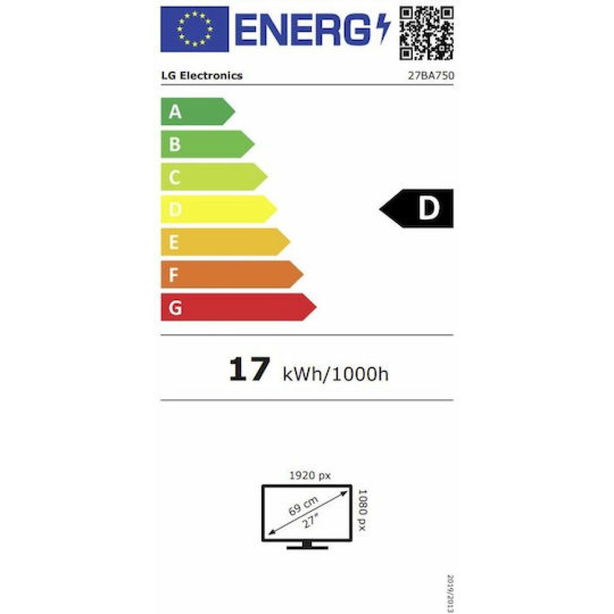 LG 27BA750-B IPS Monitor 27
