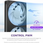 NZXT F240 RGB Core Case Fan με Σύνδεση 4-Pin PWM / 4-pin NZXT RGB