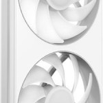 NZXT RF-U24HF-W1 Case Fan 240mm με ARGB Φωτισμό και Σύνδεση 4-Pin PWM / 4-pin NZXT RGB Λευκό