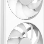 NZXT F280 RGB Core Case Fan με Σύνδεση 4-Pin PWM / 4-pin NZXT RGB Λευκό