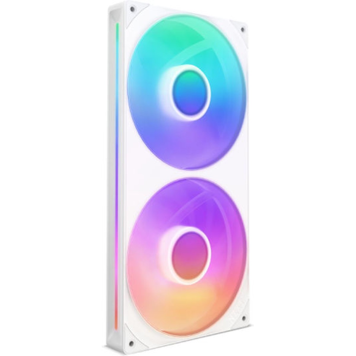NZXT F280 RGB Core Case Fan με Σύνδεση 4-Pin PWM / 4-pin NZXT RGB Λευκό