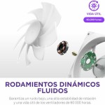 NZXT F280 RGB Core Case Fan με Σύνδεση 4-Pin PWM / 4-pin NZXT RGB Λευκό