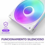 NZXT F280 RGB Core Case Fan με Σύνδεση 4-Pin PWM / 4-pin NZXT RGB Λευκό