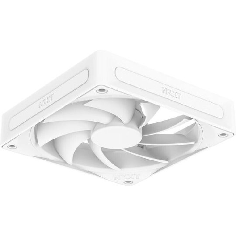 NZXT F120Q Case Fan με Λευκό Φωτισμό και Σύνδεση 4-Pin PWM Λευκό