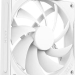 NZXT F140P Case Fan με Λευκό Φωτισμό και Σύνδεση 4-Pin PWM Λευκό