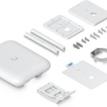 Ubiquiti U7 Access Point Wi‑Fi 7 Dual Band (2.4 & 5GHz) για Εξωτερική τοποθέτηση Λευκό