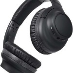 Audio Technica ATH-S300BT Ασύρματα / Ενσύρματα Over Ear Ακουστικά με 90 ώρες Λειτουργίας και Quick Charge Μαύρα