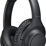 Audio Technica ATH-S300BT Ασύρματα / Ενσύρματα Over Ear Ακουστικά με 90 ώρες Λειτουργίας και Quick Charge Μαύρα