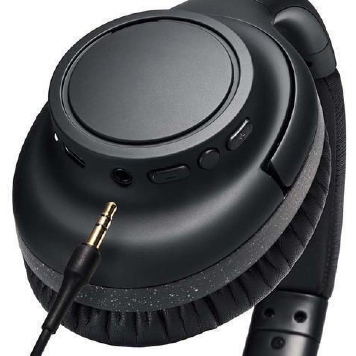 Audio Technica ATH-S300BT Ασύρματα / Ενσύρματα Over Ear Ακουστικά με 90 ώρες Λειτουργίας και Quick Charge Μαύρα