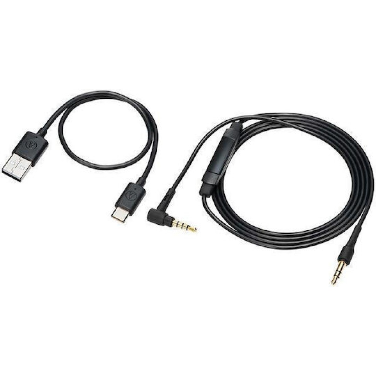 Audio Technica ATH-S300BT Ασύρματα / Ενσύρματα Over Ear Ακουστικά με 90 ώρες Λειτουργίας και Quick Charge Μαύρα