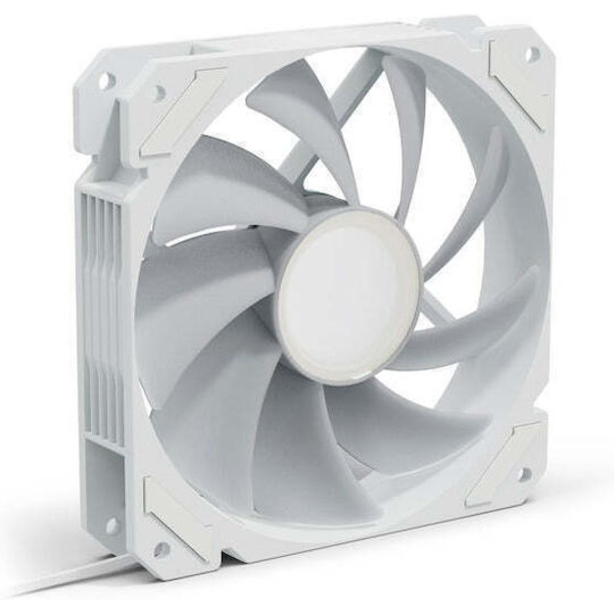 Sharkoon Shark Mirror Case Fan 120mm με ARGB Φωτισμό και Σύνδεση 4-Pin PWM Λευκό