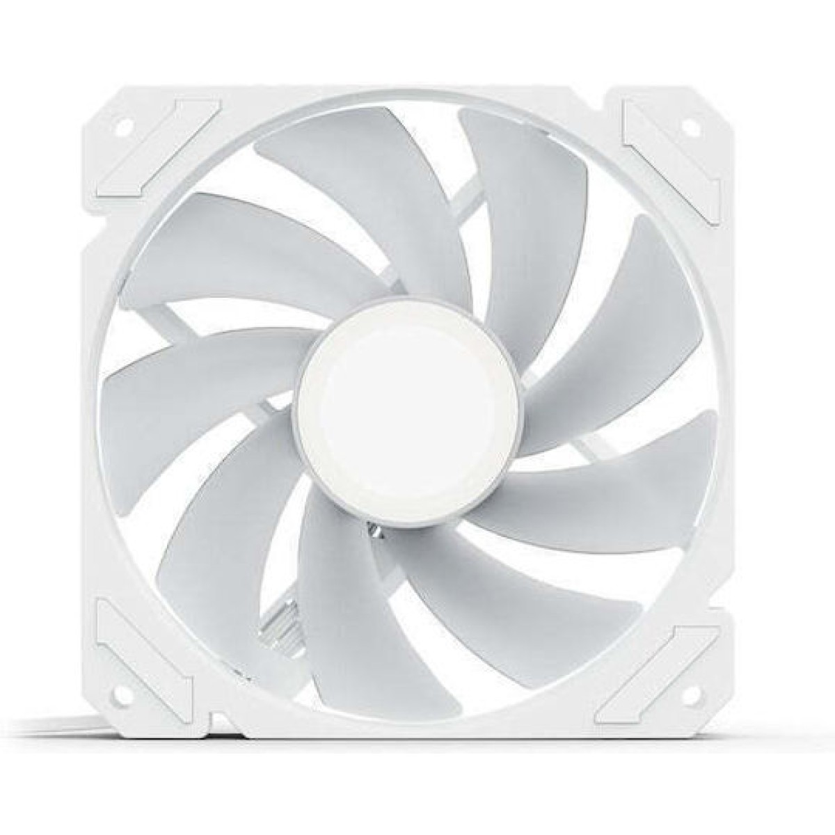 Sharkoon Shark Mirror Case Fan 120mm με ARGB Φωτισμό και Σύνδεση 4-Pin PWM Λευκό