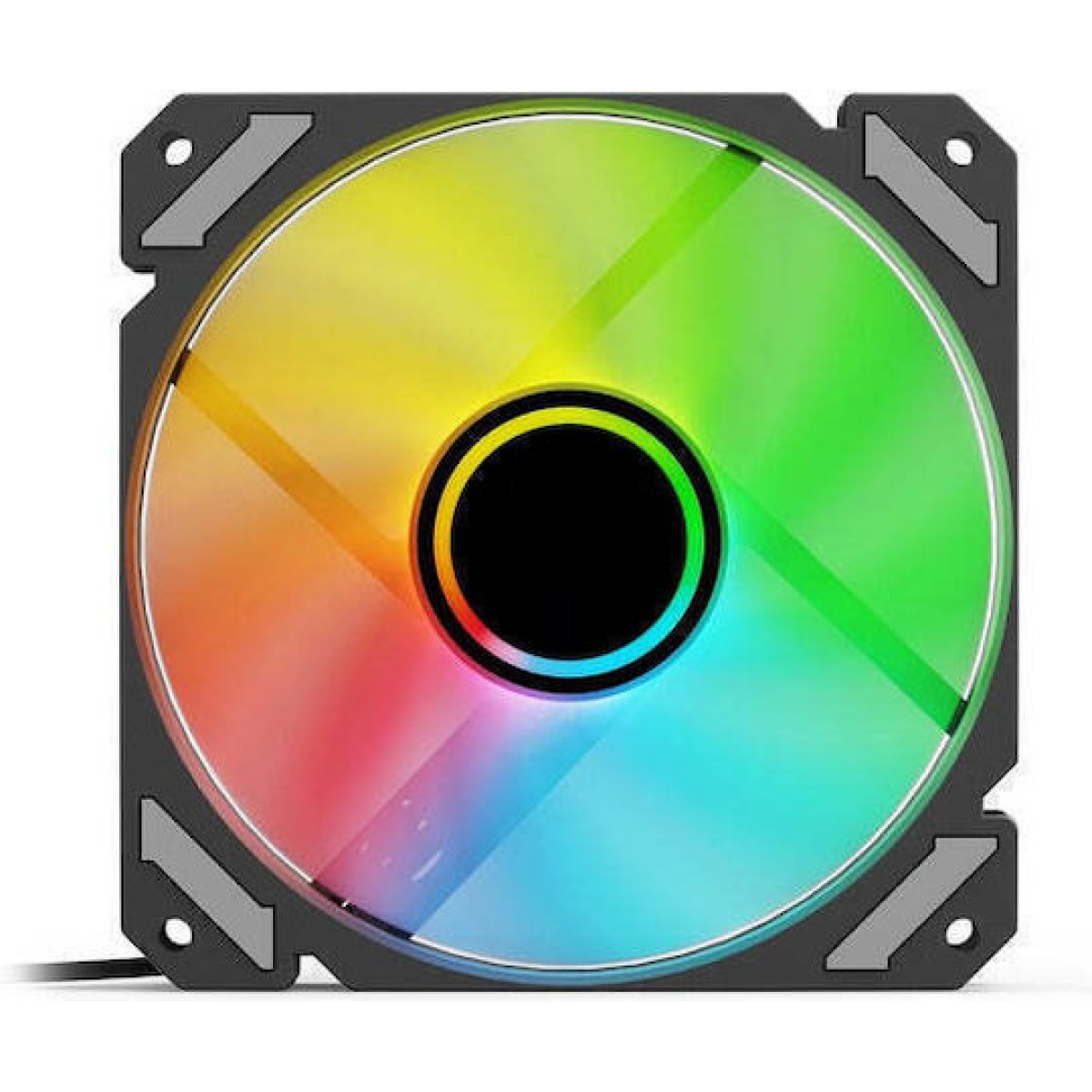 Sharkoon Mirror RGB PWM Case Fan 120mm με Σύνδεση 4-Pin