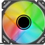 Sharkoon Mirror RGB PWM Case Fan 120mm με Σύνδεση 4-Pin