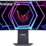 LG 39GS95QE-B OLED HDR Curved Gaming Monitor 39