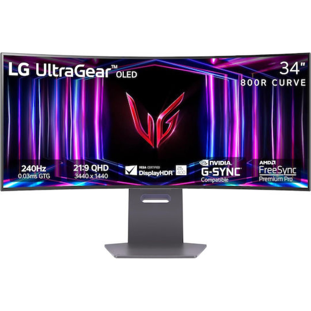 LG 34GS95QE UltraGear Ultrawide OLED HDR Curved Gaming Monitor 34