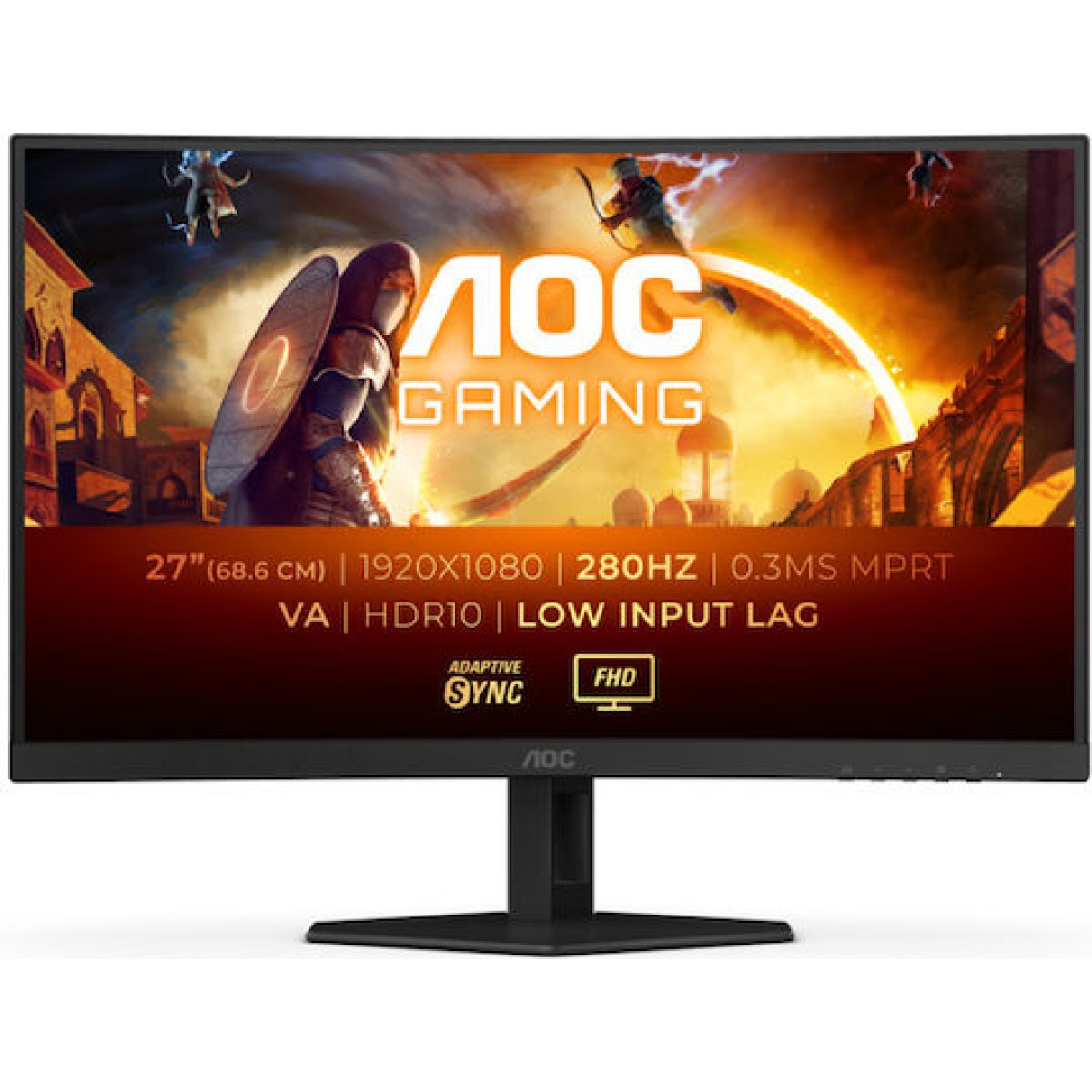 AOC C27G4ZXE VA HDR Curved Monitor 27