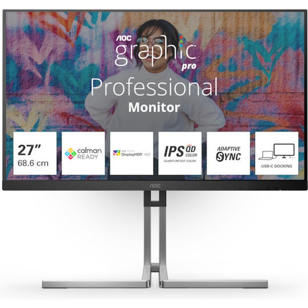 AOC Q27U3CV IPS HDR Monitor 27