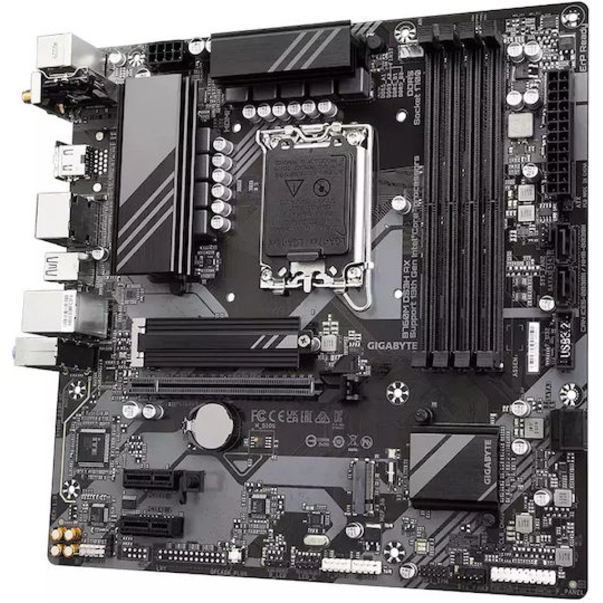 Gigabyte B760M DS3H AX rev. 1.x Wi-Fi Motherboard Micro ATX με Intel 1700 Socket