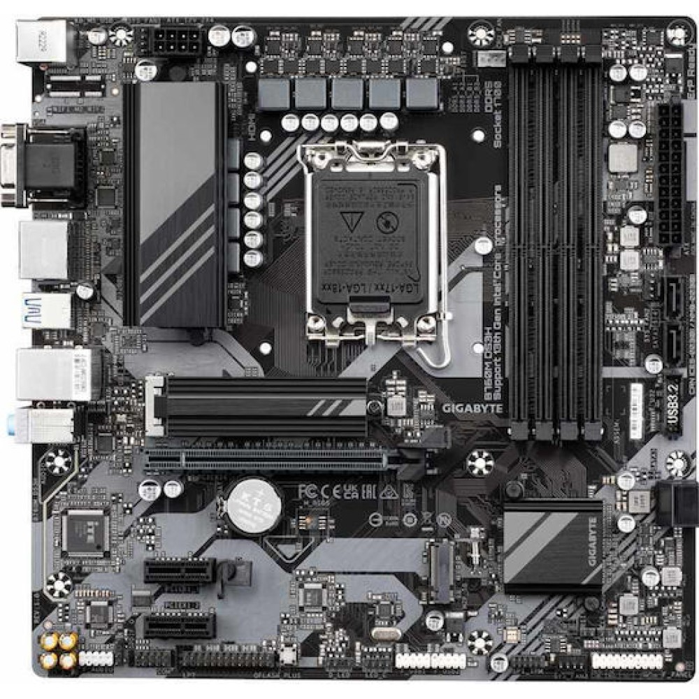 Gigabyte B760M DS3H rev. 1.0 Motherboard Micro ATX με Intel 1700 Socket