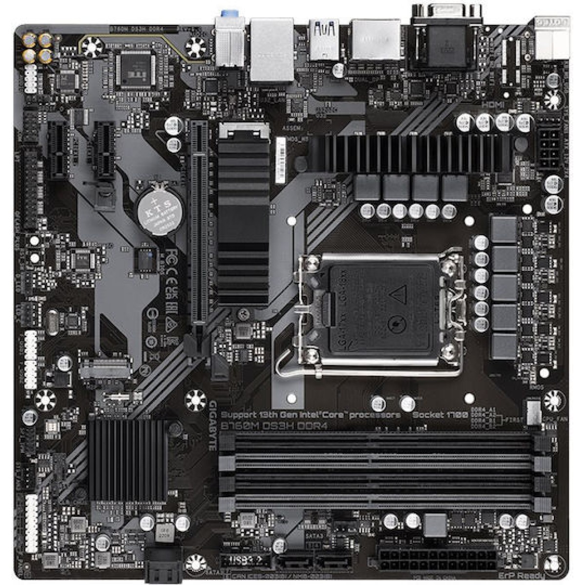 Gigabyte B760M D3HP DDR4 Motherboard Micro ATX με Intel 1700 Socket