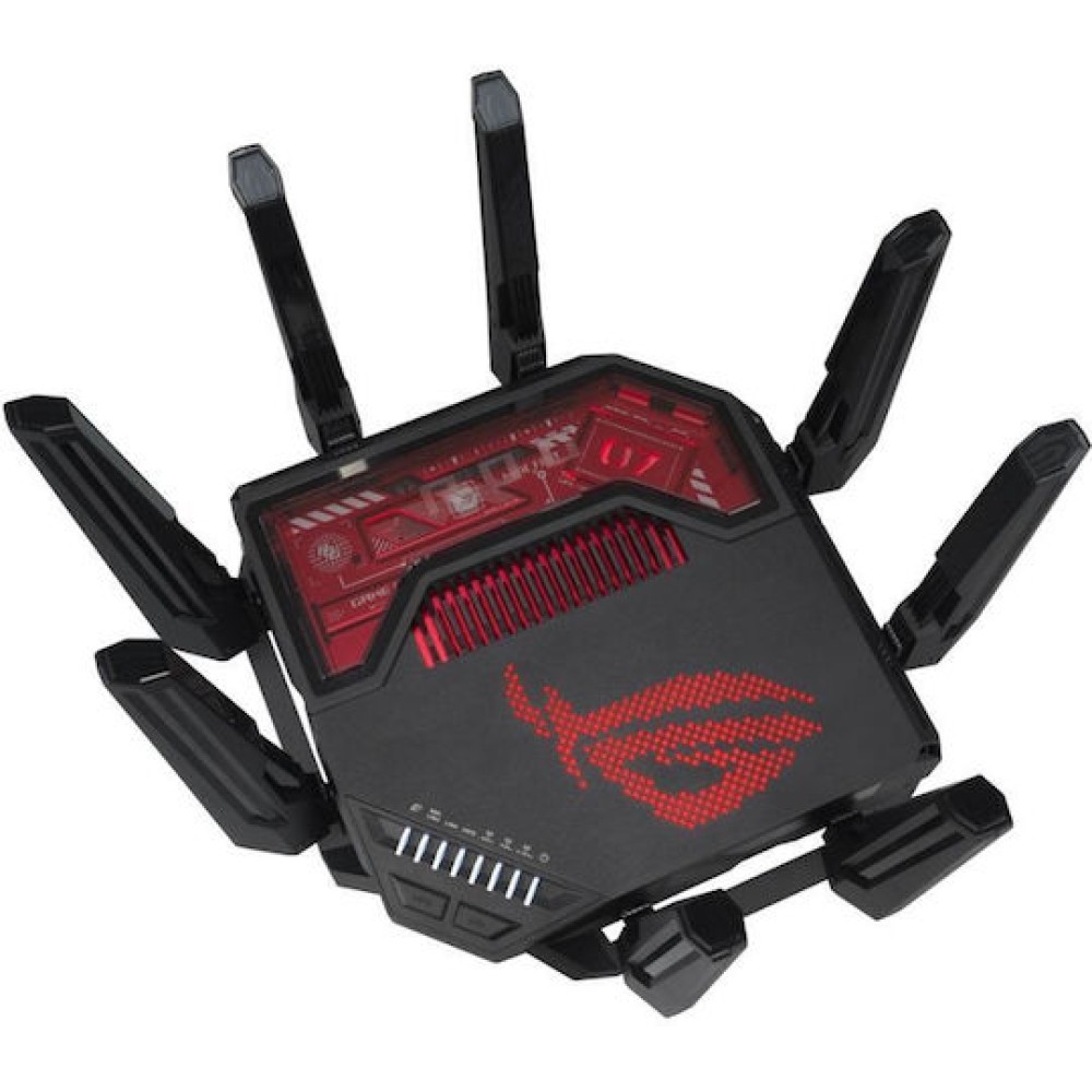 Asus ROG Rapture GT-BE19000 Ασύρματο Router Wi‑Fi 7 με 7 Θύρες Ethernet