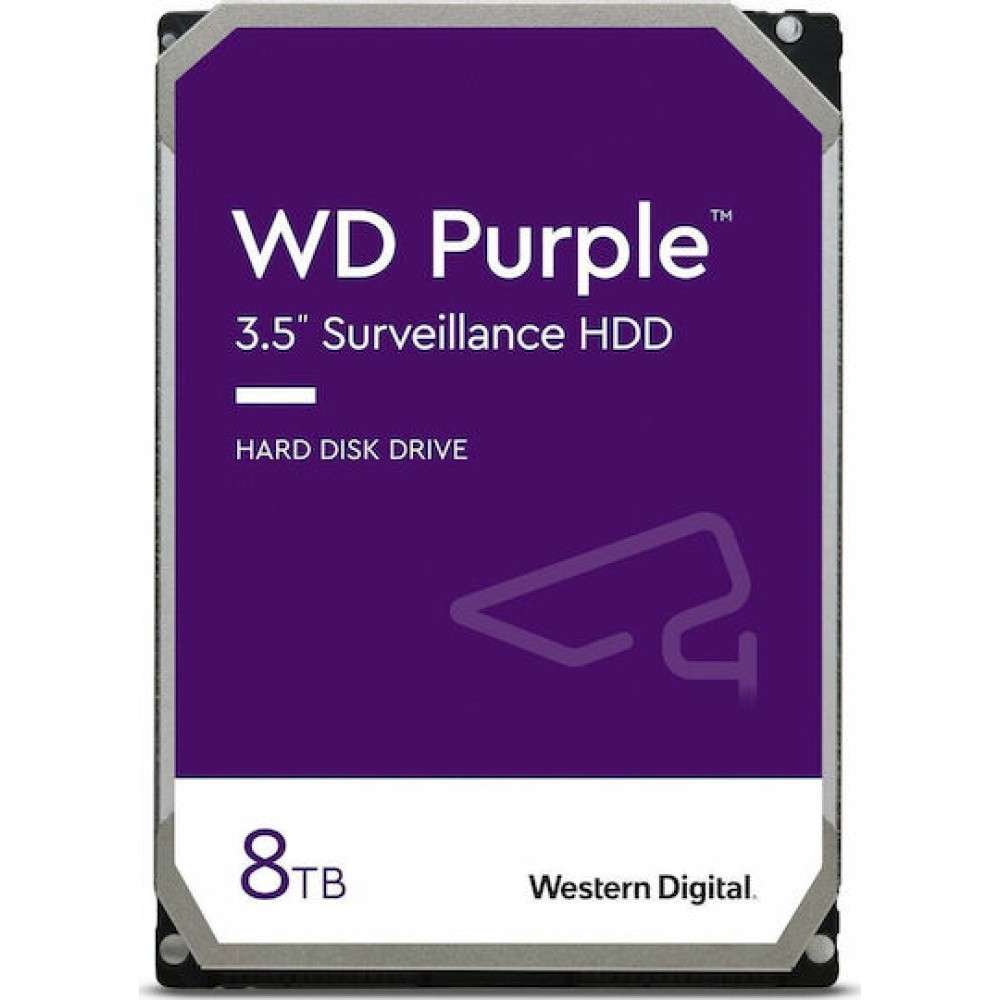 Western Digital Purple 8TB HDD Σκληρός Δίσκος 3.5