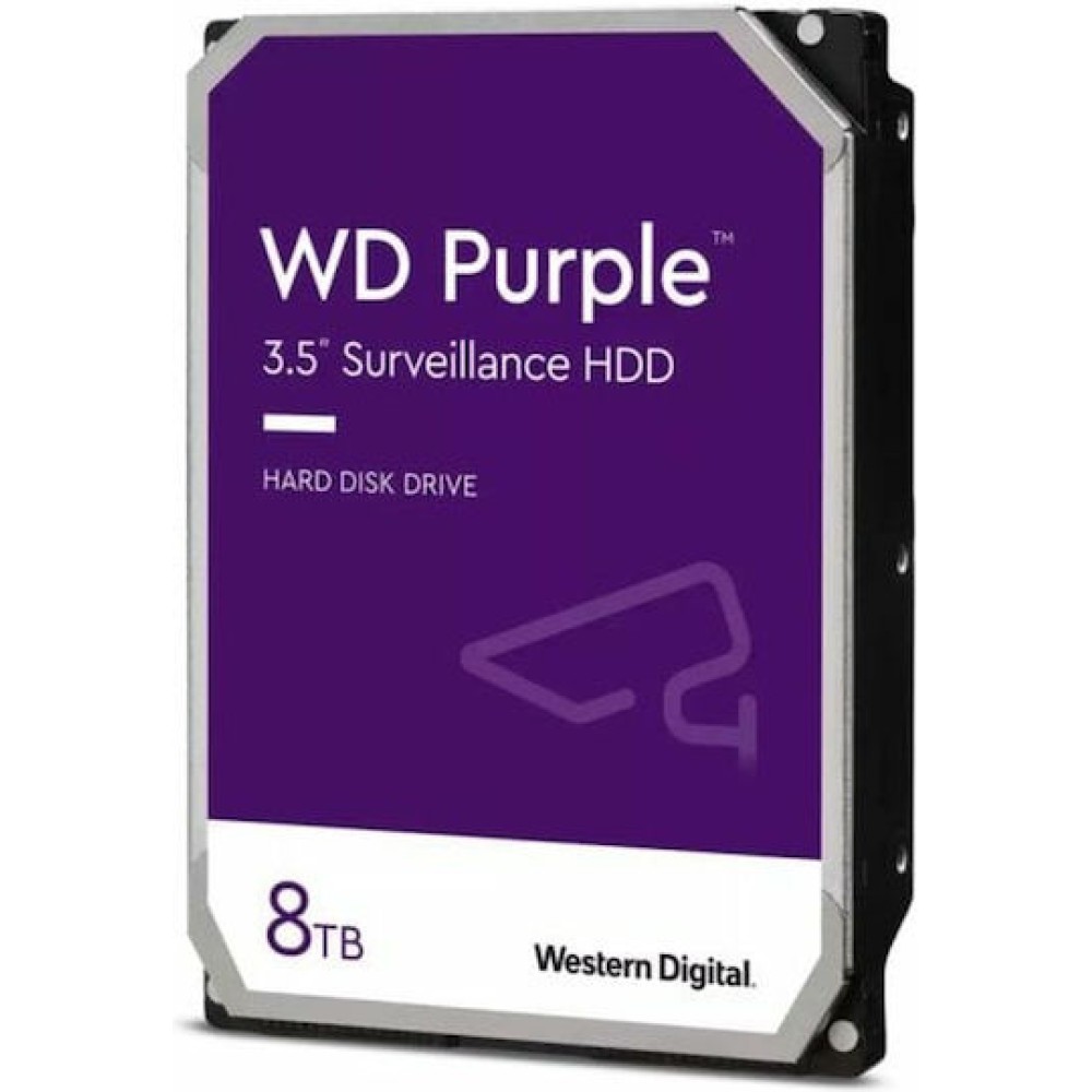Western Digital Purple 8TB HDD Σκληρός Δίσκος 3.5