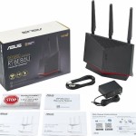 Asus RT-BE86U v1 Ασύρματο Router Wi‑Fi 7 με 5 Θύρες Ethernet