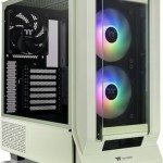 Thermaltake Ceres 350 MX Gaming Midi Tower Κουτί Υπολογιστή με Πλαϊνό Παράθυρο και RGB Φωτισμό Matcha Green