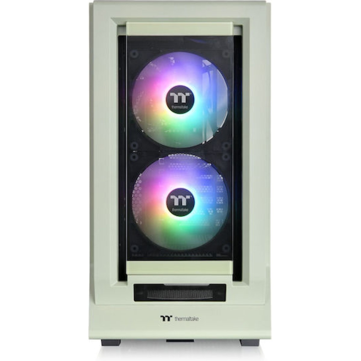 Thermaltake Ceres 350 MX Gaming Midi Tower Κουτί Υπολογιστή με Πλαϊνό Παράθυρο και RGB Φωτισμό Matcha Green
