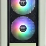 Thermaltake Ceres 350 MX Gaming Midi Tower Κουτί Υπολογιστή με Πλαϊνό Παράθυρο και RGB Φωτισμό Matcha Green