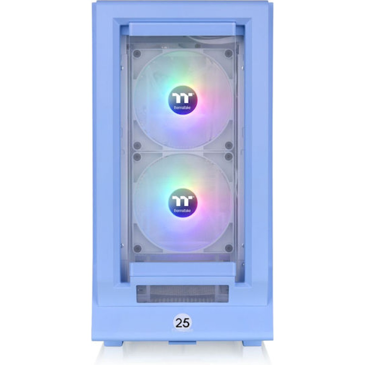 Thermaltake Ceres 350 MX Gaming Midi Tower Κουτί Υπολογιστή με Πλαϊνό Παράθυρο και RGB Φωτισμό Hydrangea Blue