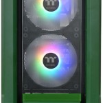 Thermaltake Ceres 350 MX Gaming Midi Tower Κουτί Υπολογιστή με Πλαϊνό Παράθυρο και RGB Φωτισμό Racing Green