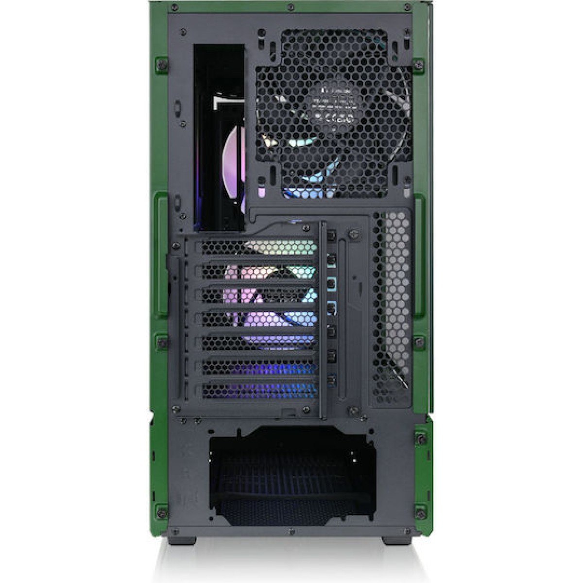 Thermaltake Ceres 350 MX Gaming Midi Tower Κουτί Υπολογιστή με Πλαϊνό Παράθυρο και RGB Φωτισμό Racing Green