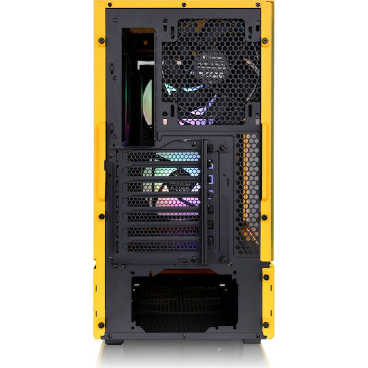 Thermaltake Ceres 350 MX Midi Tower Κουτί Υπολογιστή με Πλαϊνό Παράθυρο και RGB Φωτισμό Bumblebee