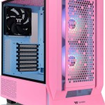 Thermaltake Ceres 350 MX Gaming Midi Tower Κουτί Υπολογιστή με Πλαϊνό Παράθυρο και RGB Φωτισμό Bubble Pink