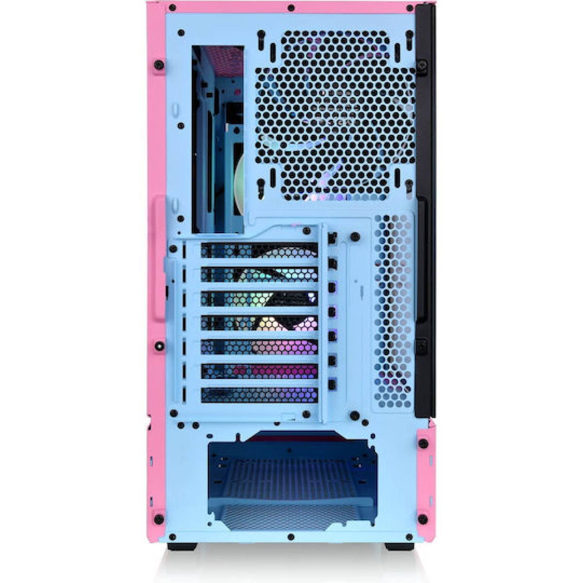 Thermaltake Ceres 350 MX Gaming Midi Tower Κουτί Υπολογιστή με Πλαϊνό Παράθυρο και RGB Φωτισμό Bubble Pink