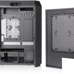 Thermaltake The Tower 600 Gaming Midi Tower Κουτί Υπολογιστή με Πλαϊνό Παράθυρο Μαύρο
