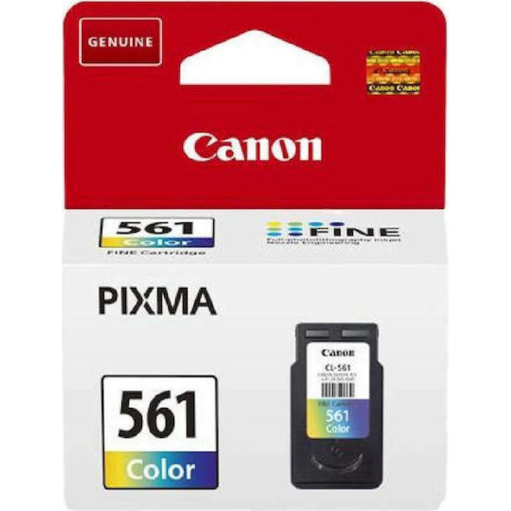 Canon CL-561 Γνήσιο Μελάνι Εκτυπωτή InkJet Πολλαπλό (Color) (3731C001)