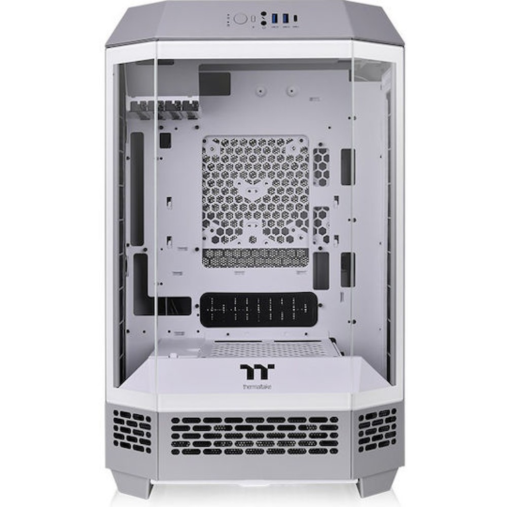 Thermaltake The Tower 300 Micro Tower Κουτί Υπολογιστή με Πλαϊνό Παράθυρο και RGB Φωτισμό Limestone
