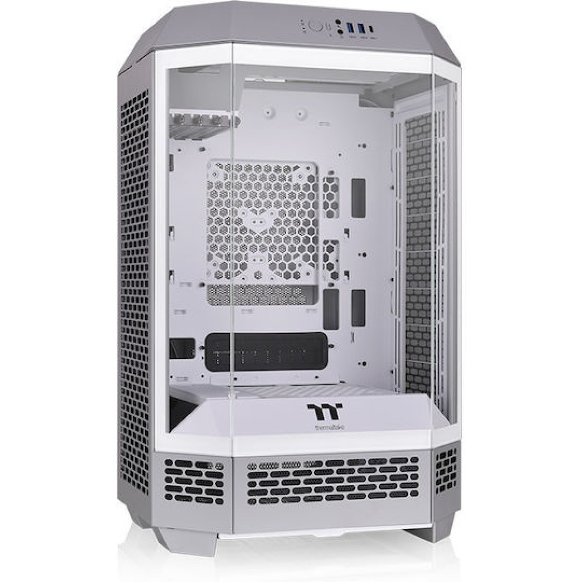 Thermaltake The Tower 300 Micro Tower Κουτί Υπολογιστή με Πλαϊνό Παράθυρο και RGB Φωτισμό Limestone