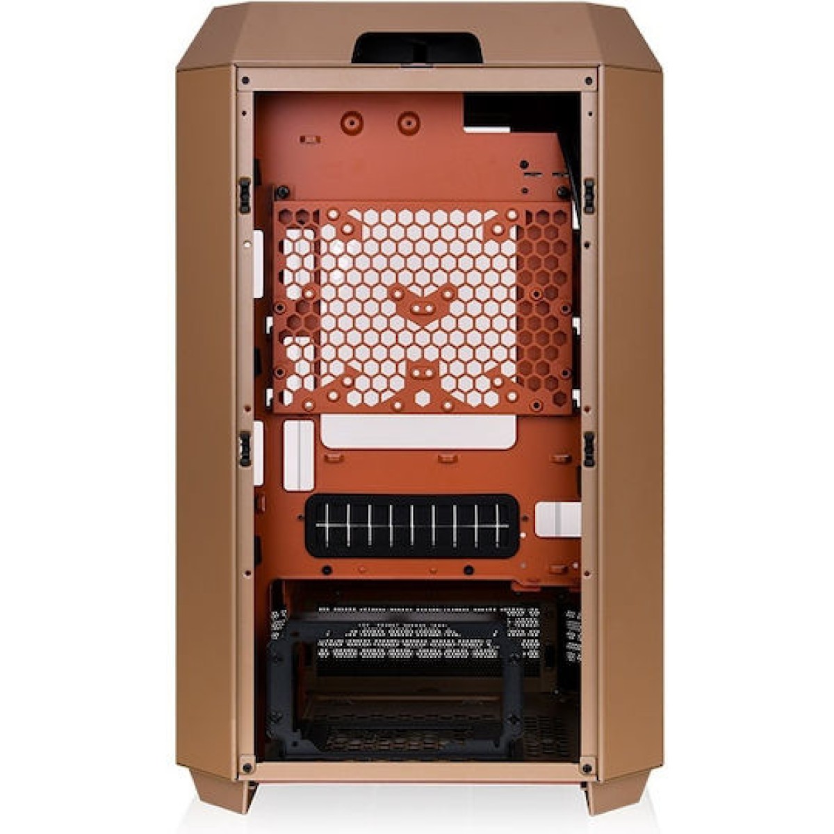 Thermaltake The Tower 300 Micro Tower Κουτί Υπολογιστή με Πλαϊνό Παράθυρο και RGB Φωτισμό Gravel Sand