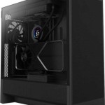 NZXT H5 Flow Midi Tower Κουτί Υπολογιστή με Πλαϊνό Παράθυρο Μαύρο