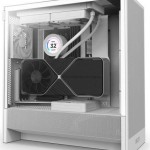 NZXT H5 Flow Midi Tower Κουτί Υπολογιστή με Πλαϊνό Παράθυρο Λευκό