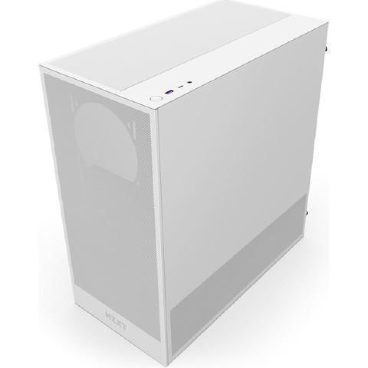 NZXT H5 Flow Midi Tower Κουτί Υπολογιστή με Πλαϊνό Παράθυρο Λευκό