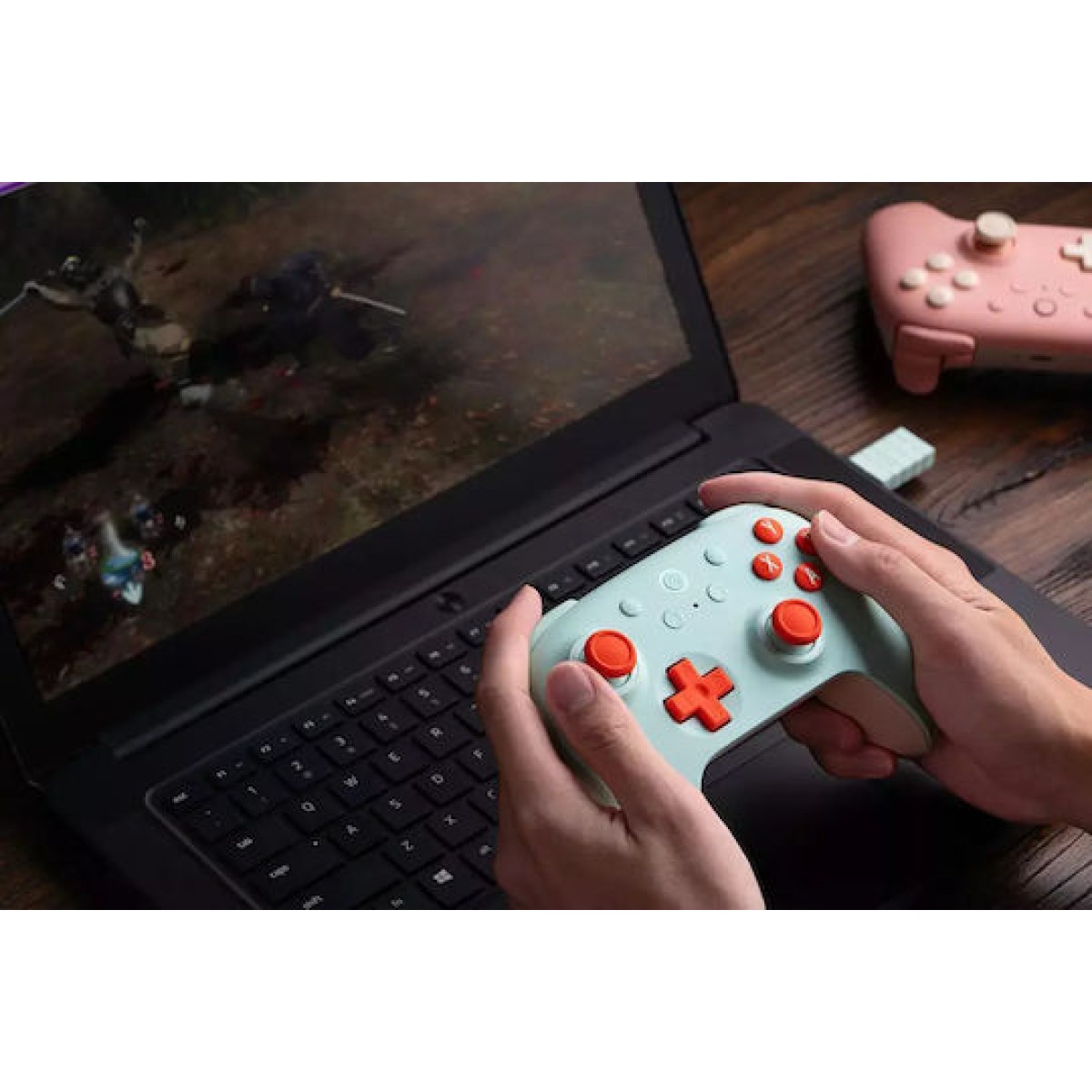 8Bitdo 2C Wireless BΤ Gamepad για Android / PC Πράσινο