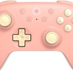8Bitdo Ultimate 2C 2.4G Ενσύρματο Gamepad για Android / PC Peach
