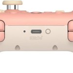 8Bitdo Ultimate 2C 2.4G Ενσύρματο Gamepad για Android / PC Peach